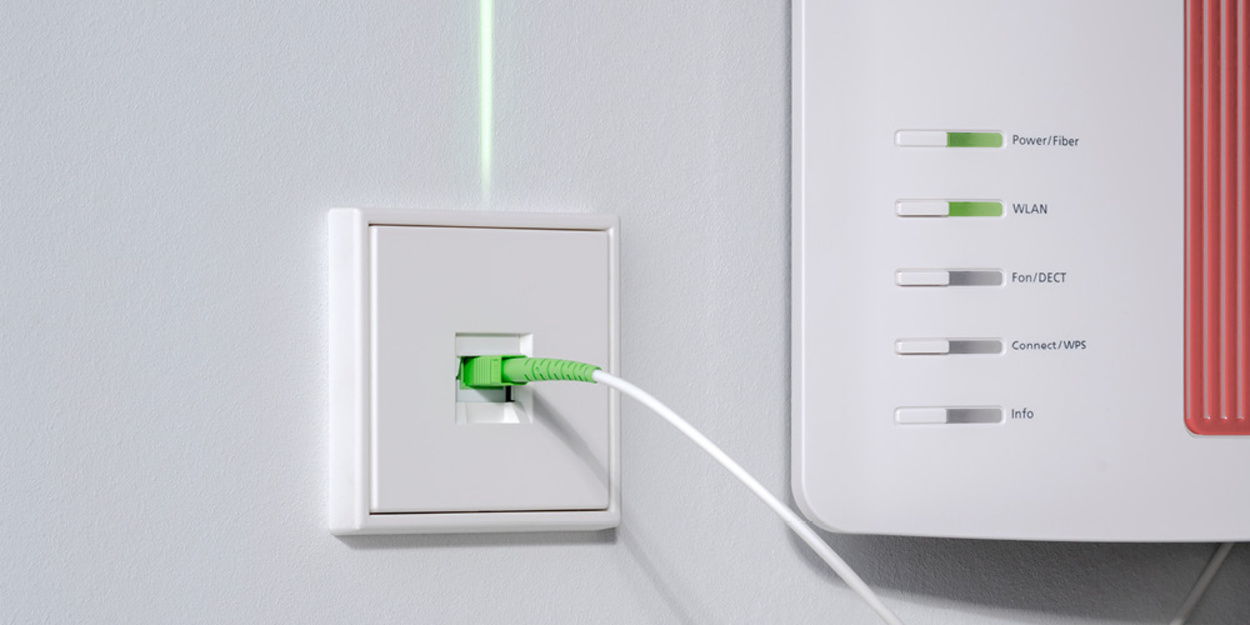 Die neuen Glasfaser-Anschlussdosen bei Elektrotechnik Braun in Deining