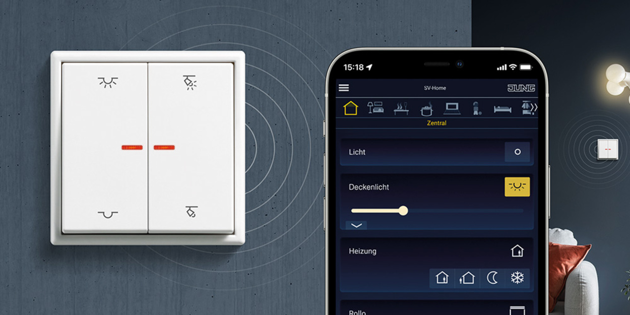 KNX RF Taster bei Elektrotechnik Braun in Deining